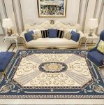 Retro Style Light Luxury Polyester Fiber Living Room Floor Carpet Special Style