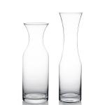 Handmade Water Jug Clear Transparent Carafe Set