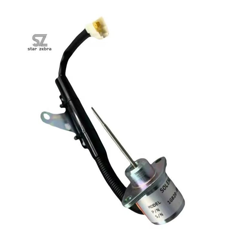 Retail Excavator Kubota U15 Xugong 15U 17 Lingong 16 Flameout Solenoid Valve Engine Flameout Switch