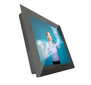 Quality 17 Inch Industrial Panel Mount Monitor Pcap Touch Flat Screen Long Life Cycle wholesale