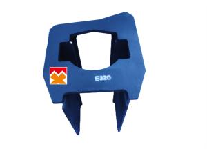Quality E320 Undercarriage Parts Front Idler Front Fork Excavator Track Parts wholesale