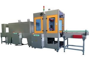 Quality AC380V 2.2KW Automatic Sleeve Wrapping Machine Bottle Heat Shrink Tunnel wholesale