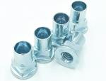 Furniture Hardware Casing Fasteners zinc iron Wooden Board Nuts
