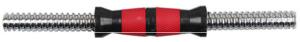 Quality 14'' 25mm Straight Dumbbell bar for sale with rubber handle grip wholesale