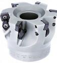 Double Clamping High Feed Milling Cutter For Helical Machining