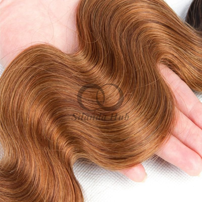 #T1B/30 Body Wave Remy Human Hair Bundles Sew In Weave Bundles Brazilian Bundle Deals