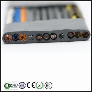 Quality Video Flat Elevator Cable, ECHU Cable, ECHU Elevator Cable TVVBPG, Traveling Cable wholesale