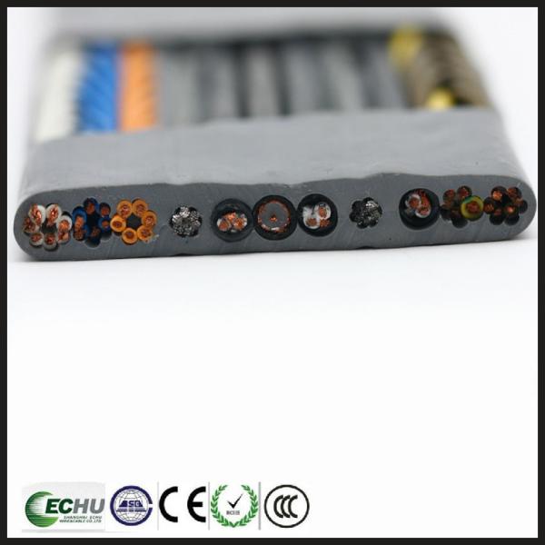 Video Flat Elevator Cable, ECHU Cable, ECHU Elevator Cable TVVBPG, Traveling