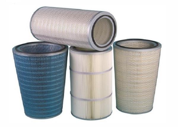 Powder Spraying Industrial Air Filter Cartridges for Clean and Safe Work