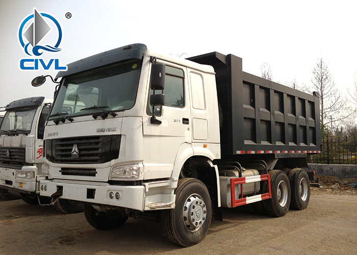 Manual Transmission 371hp 25 Tons 6x4 Howo Dump Truck