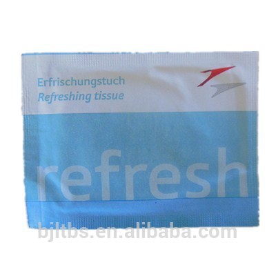 OEM manufacture single package Airlines wet wipes