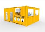 Residence Prefab Modular Shipping Container House 22t Payload