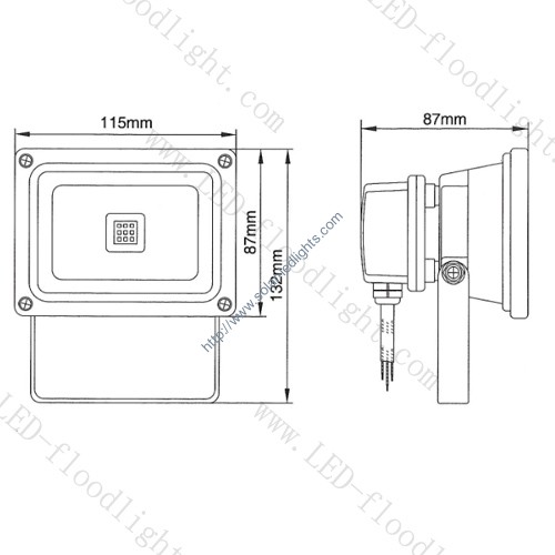 10W led flood light,50W led flood light F10N