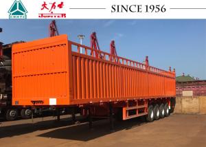 Quality 4 Axle High Side Fence Cargo Trailer 80000kg Payload wholesale