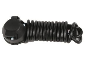 Quality Black OEM Standard Straight 12v 7 Pole Trailer Cable wholesale