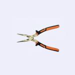 172mm Long Nose Pliers C1055 60CrV Wire Twisting Pliers Heavy Duty