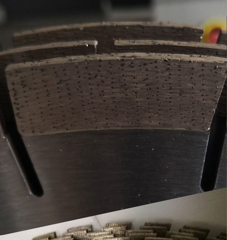 Roof Top Arix Diamond Segment and Saw Blade for Granite Slab Tile Cutting Grade A-Grade