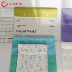 CPE Self Sealing Clothing Shoes and Socks Zipper Bag Transparent Seal Convenient