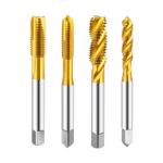 M1-M20 HSS Titanium-Coated Straight Slot Tip 3/4 Straight Flutes Plug Hand