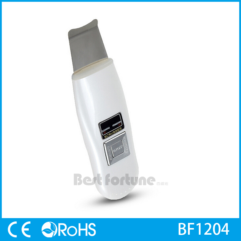 Professional Ultrasound Skin Scrubber 100 - 240 V Input Voltage For Facial Cleaning