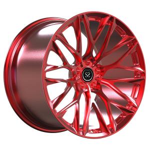Quality Candy Red 1 PC 5x112 Forged Wheels Staggered 19 20 Inches Fit To BMW M4 wholesale