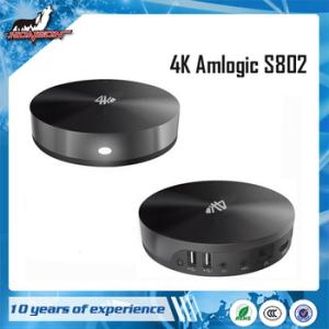 Quality Android 4.4 KitKat amlogic S802 quad core tv box wholesale