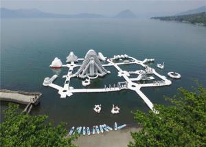 Quality Nontoxic Outdoor Commercial Inflatable Water Park Unique Modern Design wholesale