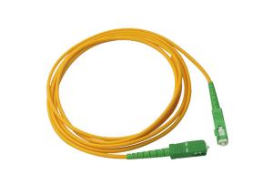 Quality FTTH SC APC Fiber Optic Patch Cord G657A1 LSZH wholesale