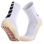 Custom Embroidery Logo Cotton Sports Soccer Socks for Men Support Grip Football