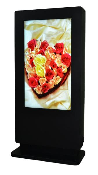 55 inch High Brightness Double Sided Outdoor Street LCD Display with Touch