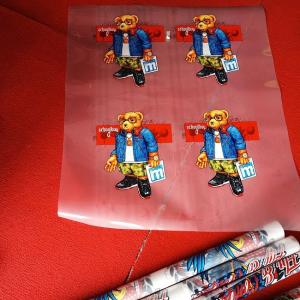 Quality 30cm x 40cm Heat Transfer Vinyl Sheets Laminate Adhesive Tape Bonding Tape Fabric wholesale