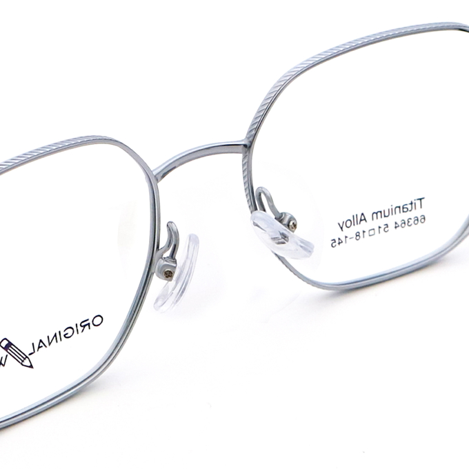 New Simple Casual Design B Titanium Optical Glasses Frame 66364