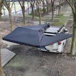 Waterproof Self Supporting 270 Degree Awning 270 Degree Wraptor Overland Awning