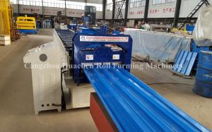 Quality 24 Rollers Steel Roofing Sheet Roll Forming Machine With 12 Month Warranty wholesale