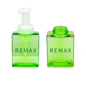 Quality Wholesale 250ml Empty Square PETG Material Dense Foam Pump Cosmetics Packing Thick Wall Bottle wholesale