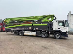 Quality Residential Second Hand Pump Truck Used Zoomlion 61m For Tunneling wholesale