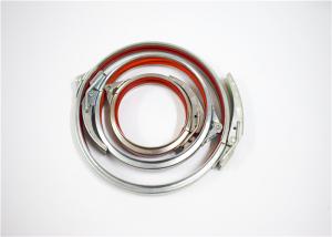 Quality Q235 Steel 275g Zinc Quick Release Pipe Clamp Use For Ductwork System wholesale