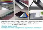 Impact Resistant ACP Building Material 11.50m Flat Aluminium Sheet