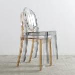 Transparent Champagne Chiavari Chairs Silla Clear Chairs For Wedding