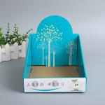 Color Printing Cosmetics Desktop Display Box Paper Corrugated Storage Display