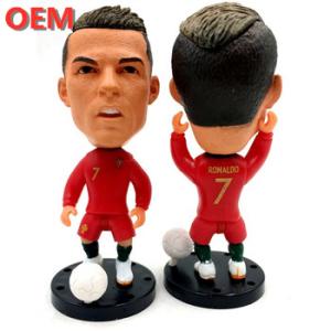 Quality OEM Customized Popular 3D Plastic Football Players Action Figures custom pvc figure wholesale