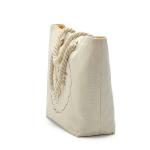 Beige 16oz Printed Promotional Canvas Cotton Tote Bags