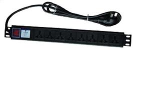 Quality Residential 275V 3 Outlet Power Strip , Lightning Protection Socket White wholesale