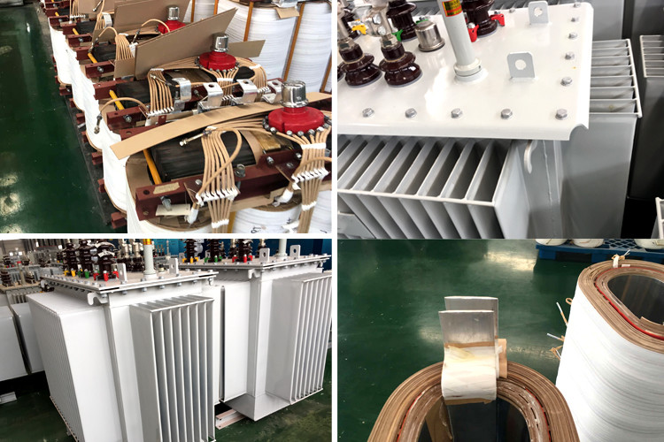 Electronic Oil Immersed Transformer 10KV to 0.4kv Three Phase Power Transformer