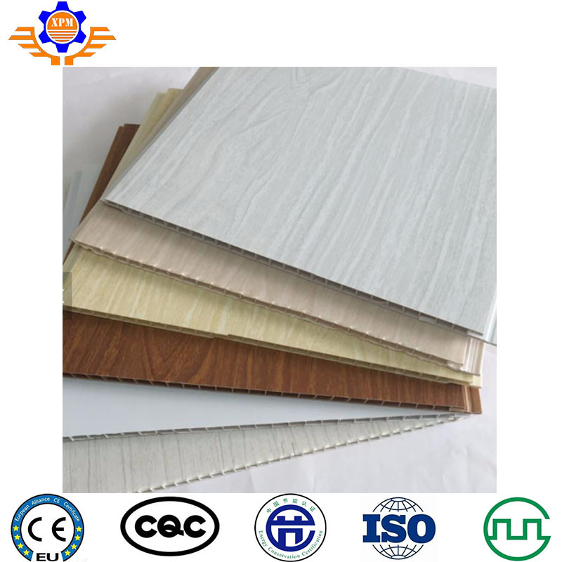 60 To 100kg/H Plastic Sheet Production Line Pvc Wall Panel Making Machine Manufacturing