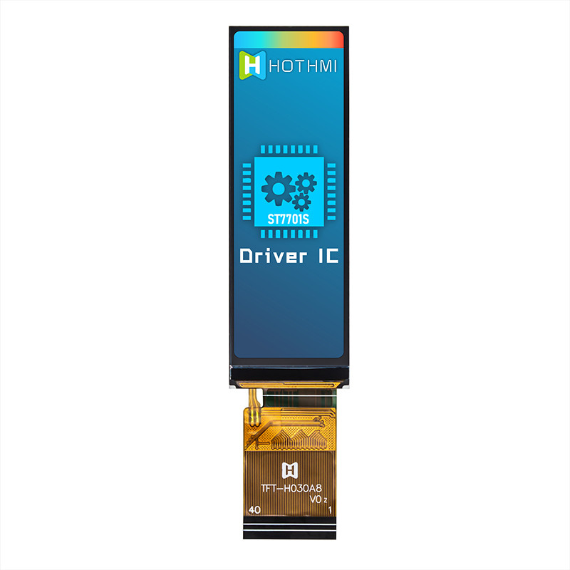 3.0 Inch IPS 268x800 Wide Temperature TFT Display Panel ST7701S For Instrumentation