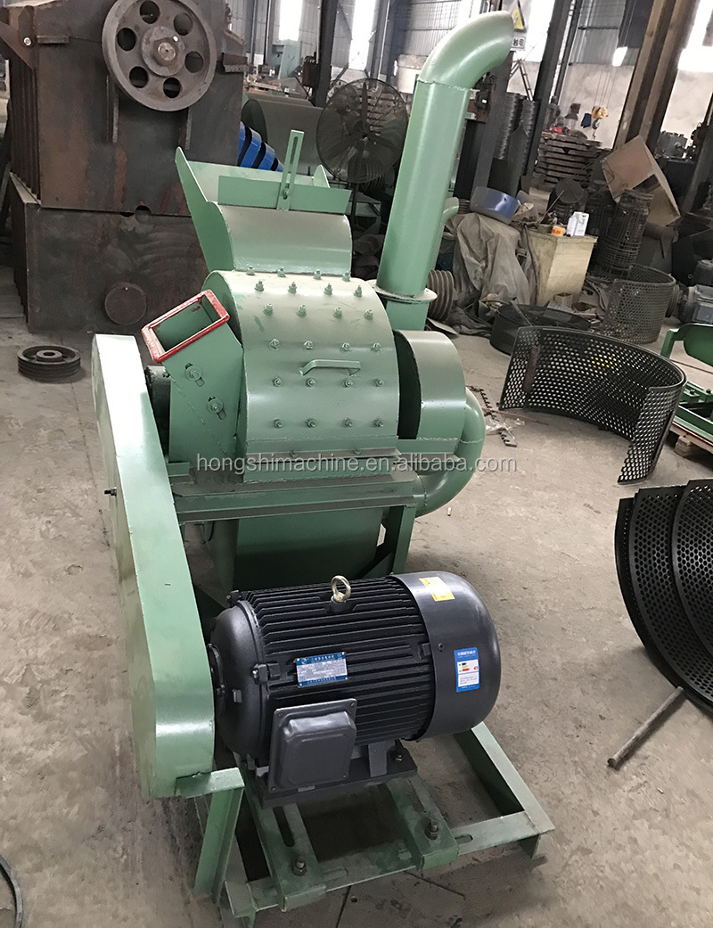Tree Log Wood Crusher Biomass Pellet Machine High Capacity