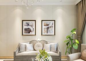 Quality White Silver Grey Removable Contemporary Wall Coverings with No Harmful Smell wholesale