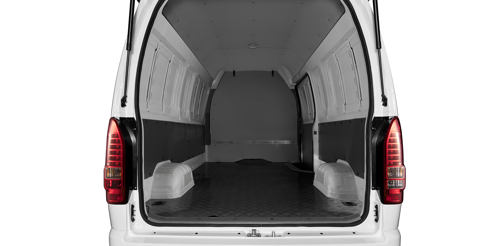 Pictures Remote E6 2022 Four Door Two Seats Van Transporter Fast Charging Electric Van For Logistics Transport