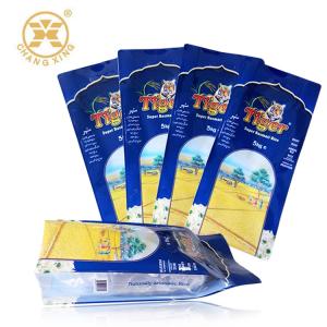 Quality 10kg Rice packaging Bag OEM Logo 5KGS 10kgs Rice Packaging Bags wholesale